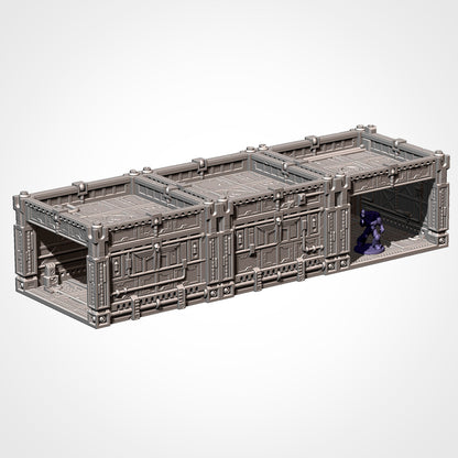 Modular Hive City Terrain, 23-Pc. Tabletop Urban Terrain, 28-32mm