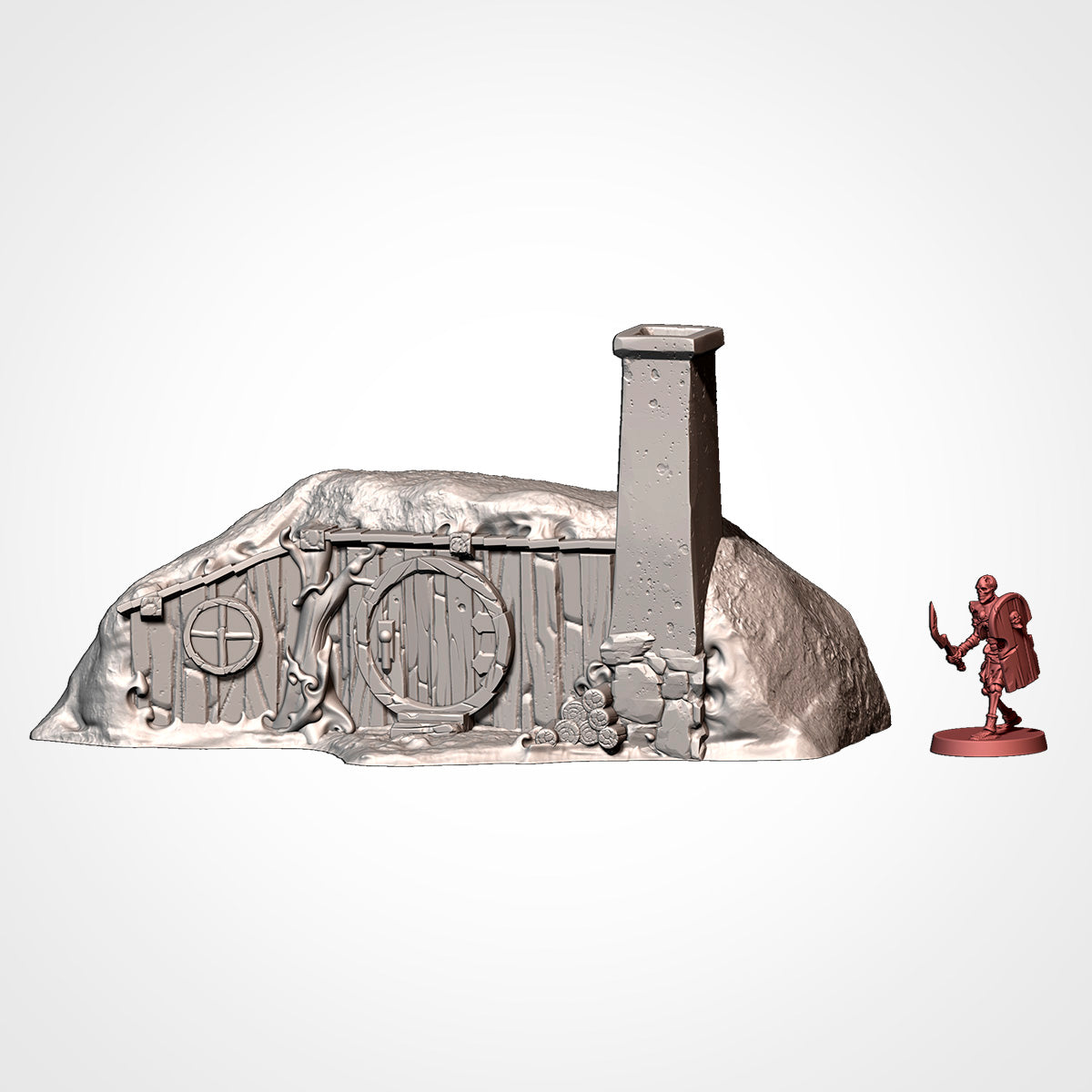 Greenhill Village Txarli Factory 3D printed tabletop terrain image 3