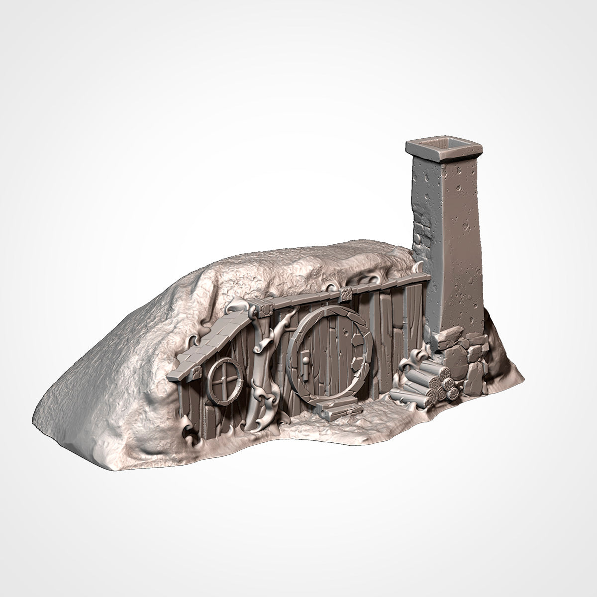 Greenhill Village Txarli Factory 3D printed tabletop terrain image 4
