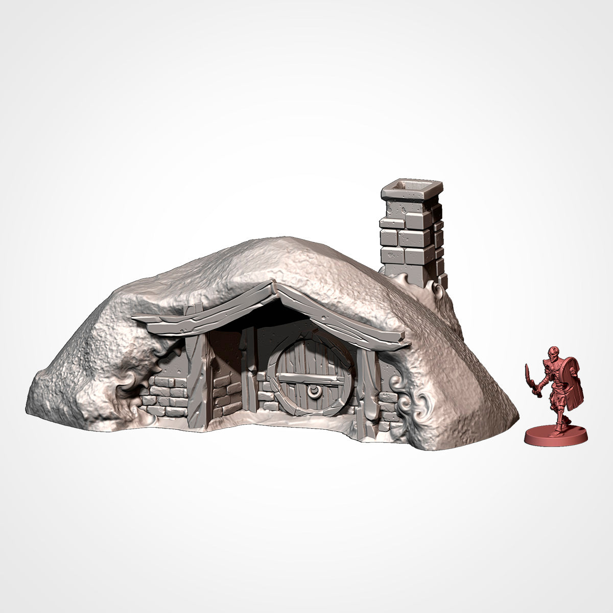 Greenhill Village Txarli Factory 3D printed tabletop terrain image 5