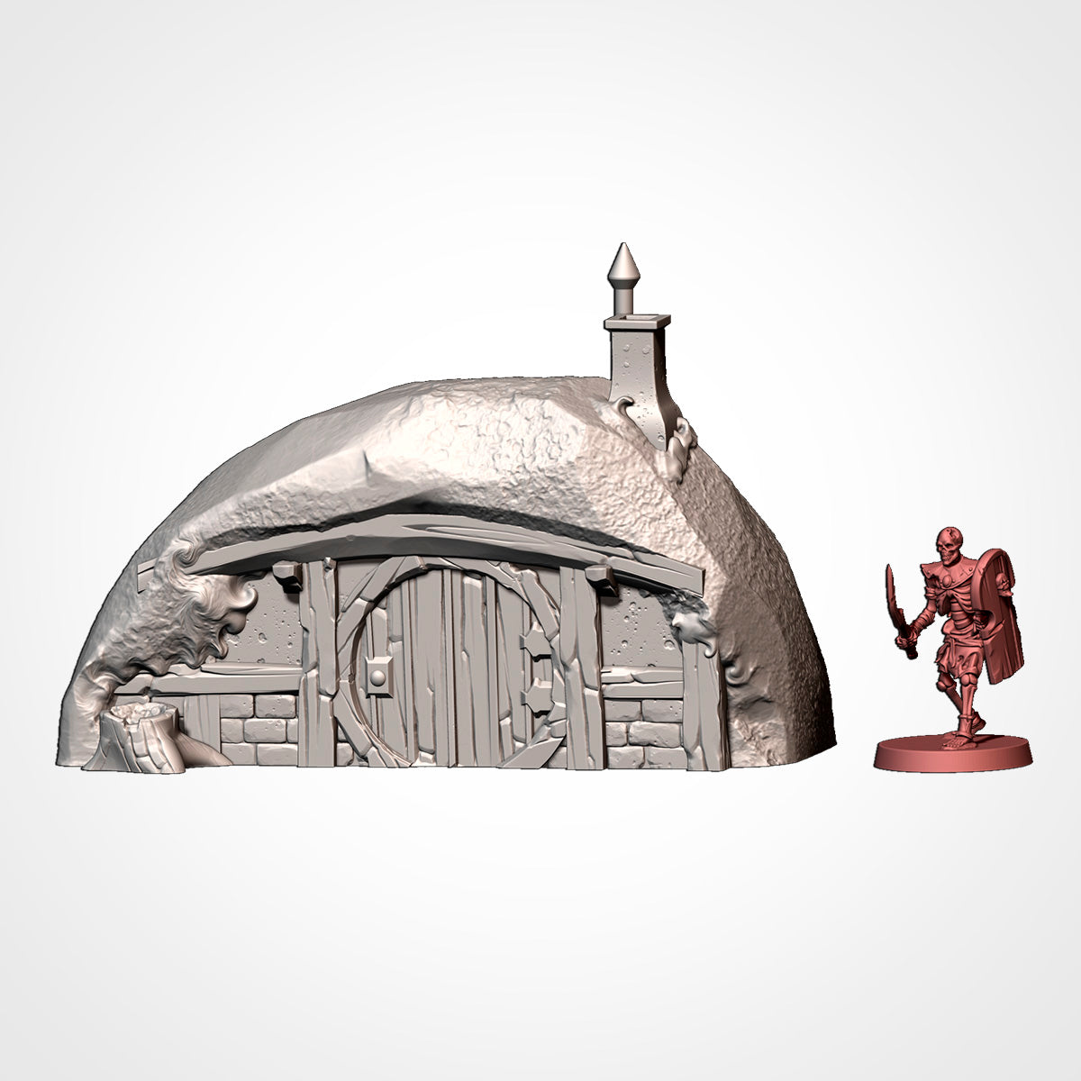 Greenhill Village Txarli Factory 3D printed tabletop terrain image 9
