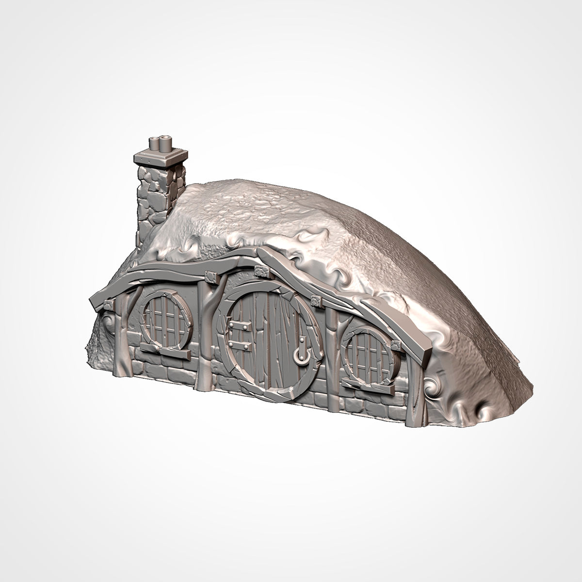 Greenhill Village Txarli Factory 3D printed tabletop terrain image 14