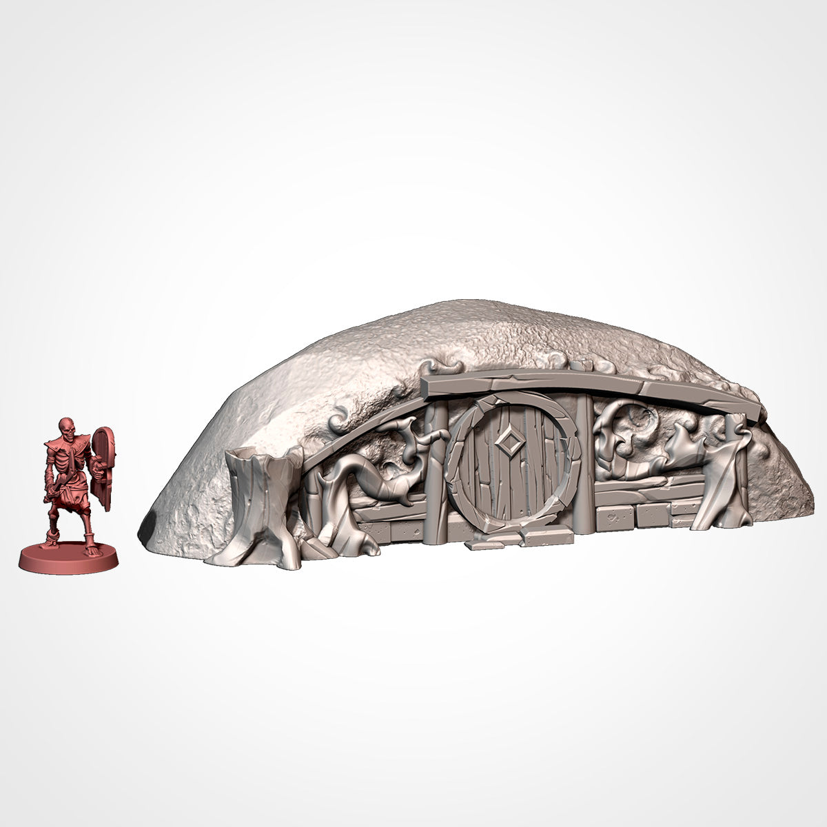 Greenhill Village Txarli Factory 3D printed tabletop terrain image 15