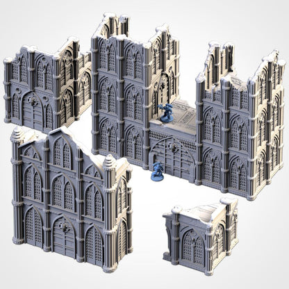 Cathedral Ruins - Closed or Open Options - Modular Terrain {By TXARLIFACTORY}