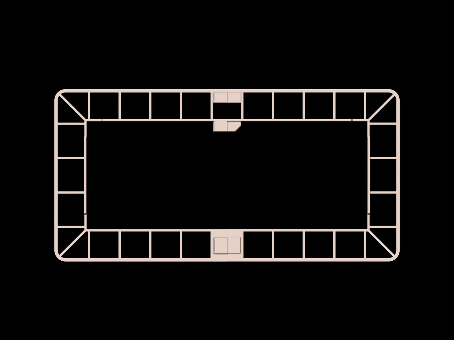 WTC Official Industrial Foldable Terrain Full Tournament READY Sets / Pieces - Official {TxarliFactory} Set (10th Edition)