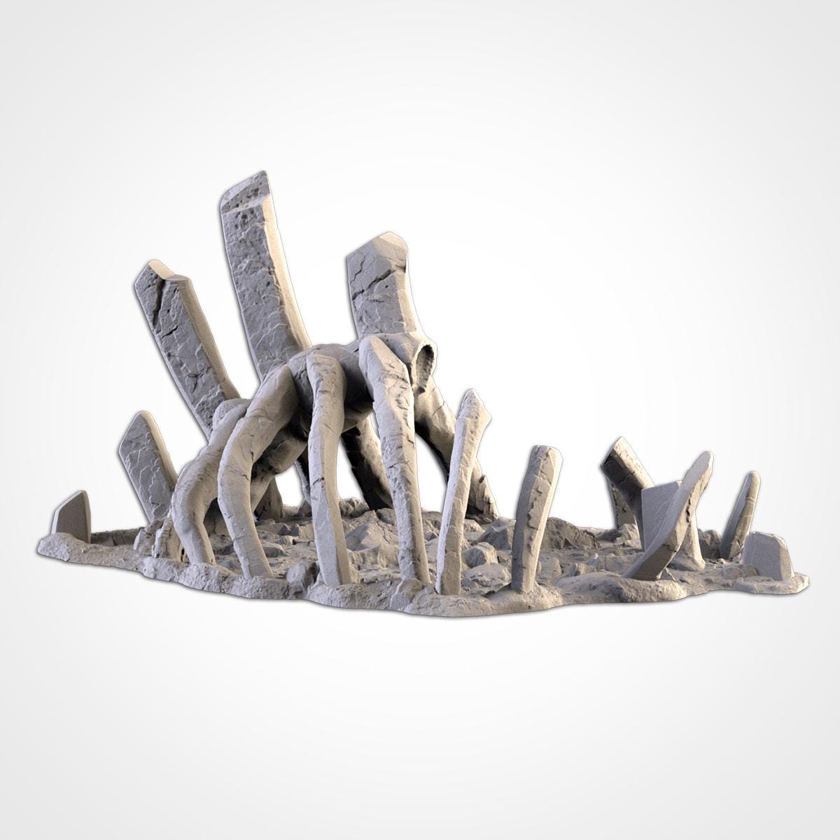 Gigantic Bones Terrain – Massive Skeletal Remains for Wargaming {By TxarliFactory}