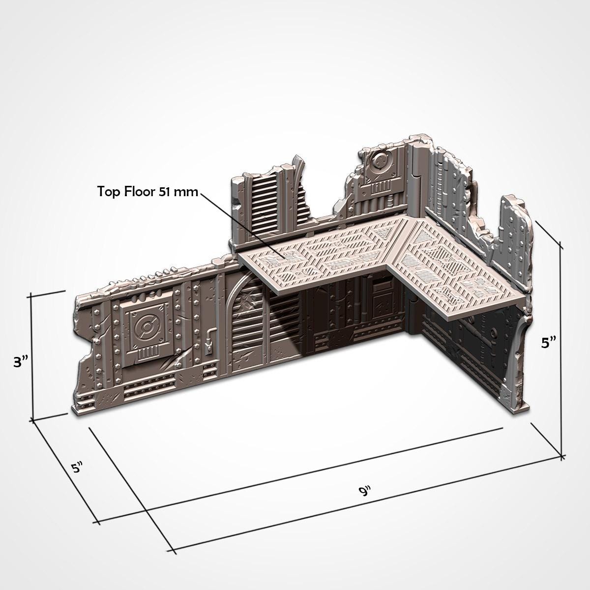 WTC Official Industrial Foldable Terrain Full Tournament READY Sets / Pieces - Official {TxarliFactory} Set (10th Edition)