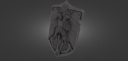 NEW! Grim Champion 4 Poses Available- 32mm 50mm 100mm 150mm  {By 3DArtguy} Free Little Helper with 2 Minis
