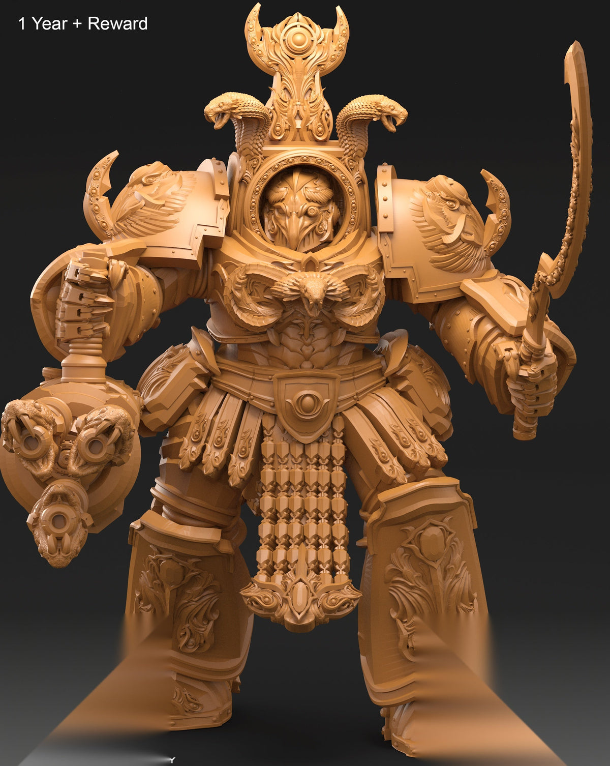 1 Year Reward Set One Model 1 by 3DArtGuy