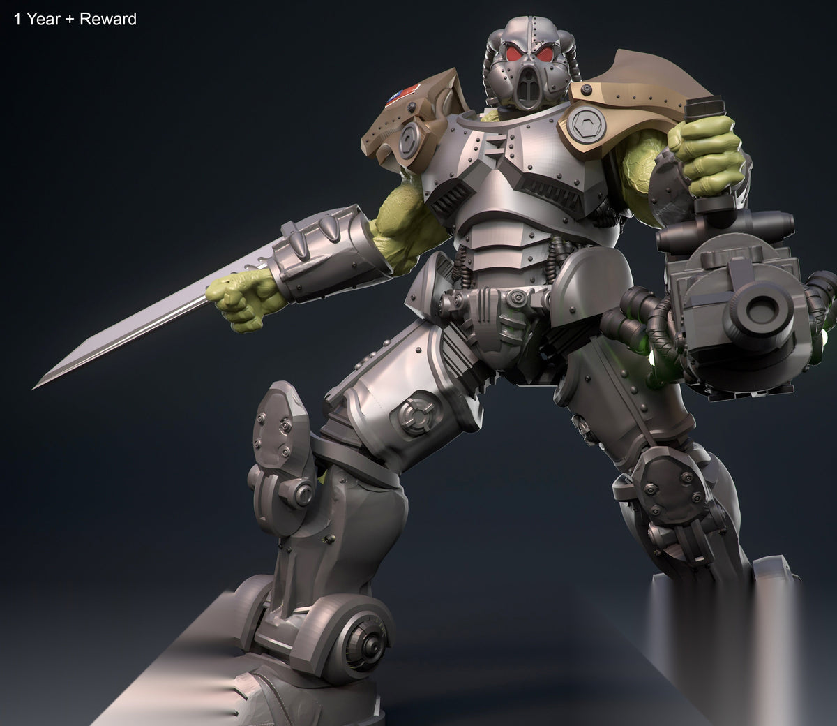 1 Year Reward Set Three Model 1 by 3DArtGuy