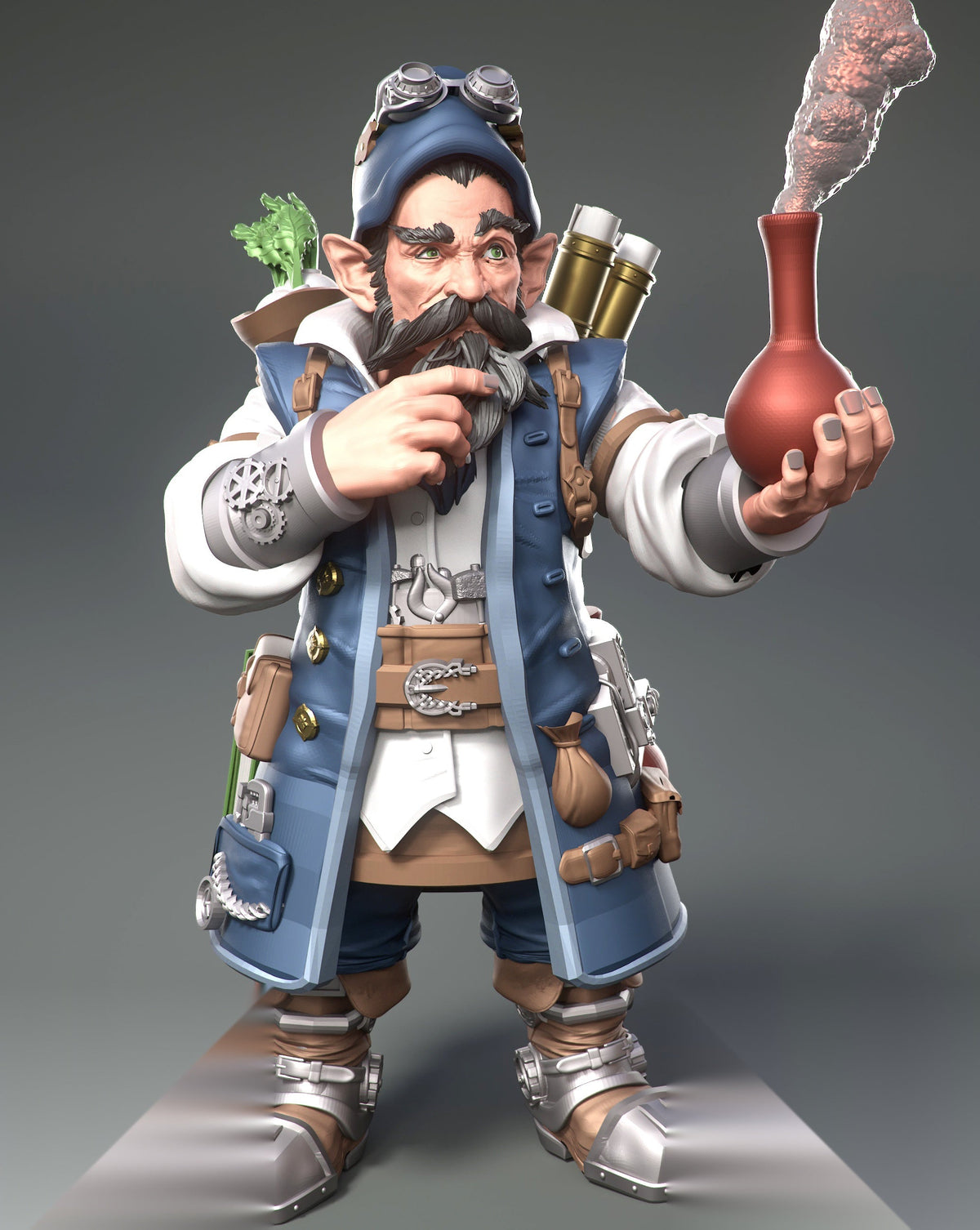 Gnome Inventor Workshop by 3DArtGuy