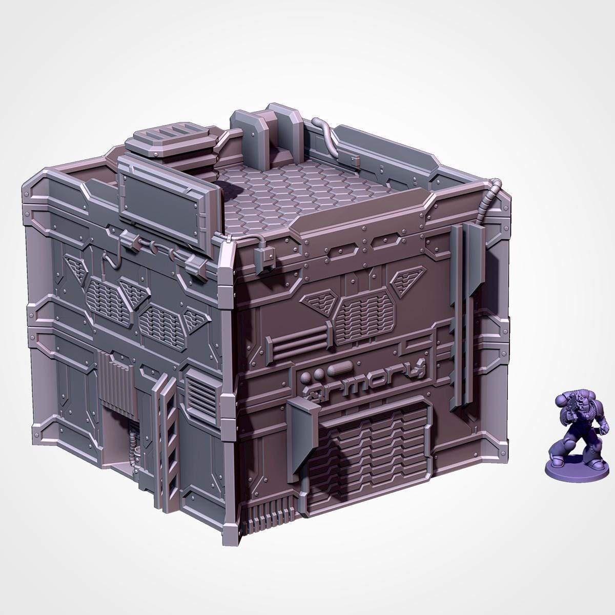 SCI-FI City Terrain - Modular Urban Warfare {By TxarliFactory}