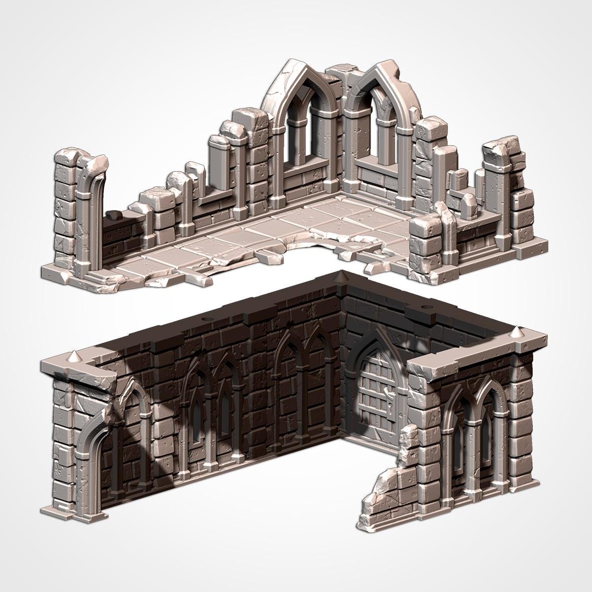 Middle Earth Town Terrain Full Set or Pieces {By TxarliFactory}