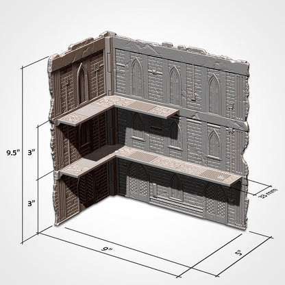 WTC Official Cathedral Foldable Terrain Full Tournament READY Sets / Pieces - Official {TxarliFactory} Set (10th Edition)