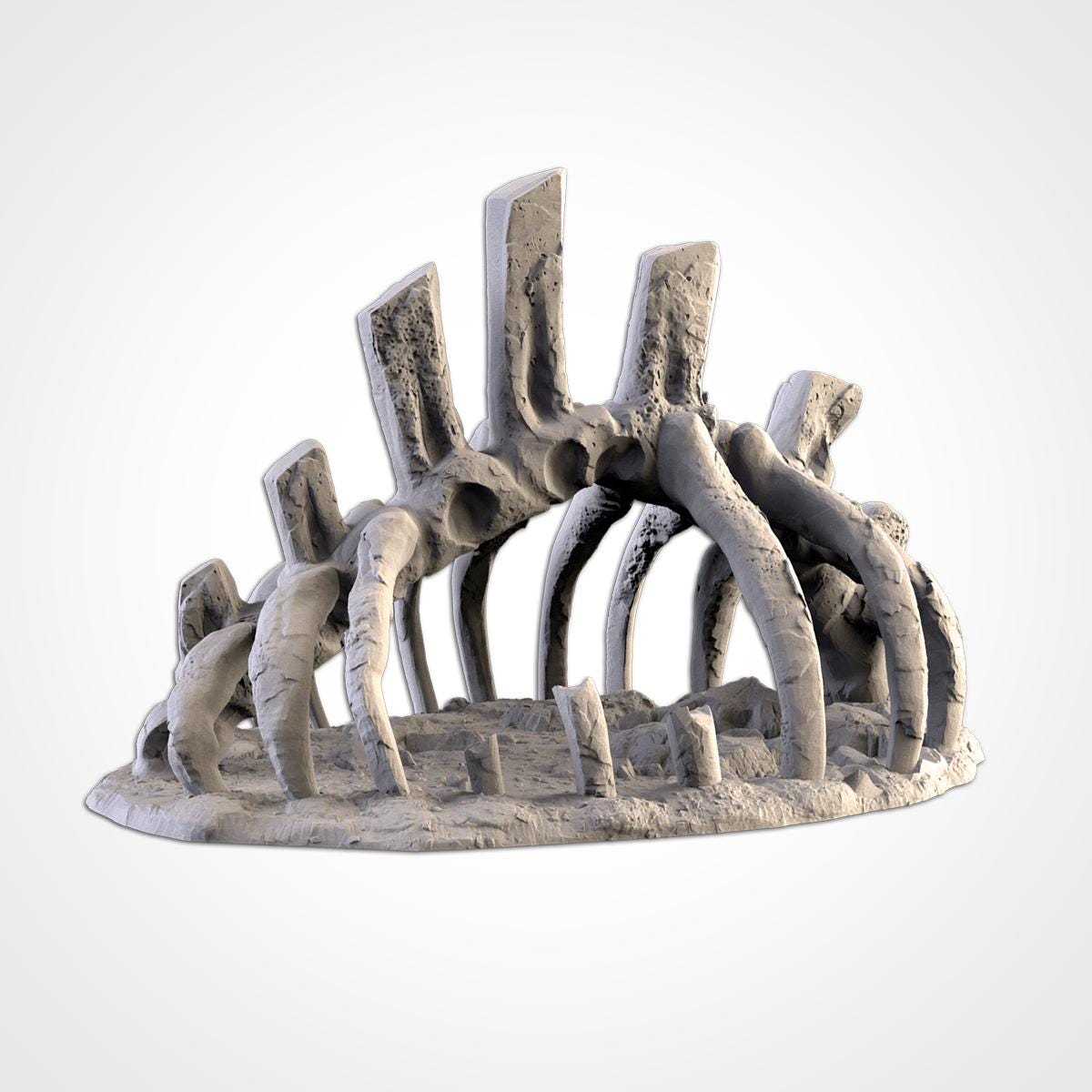 Gigantic Bones Terrain – Massive Skeletal Remains for Wargaming {By TxarliFactory}