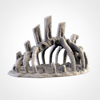Gigantic Bones Terrain – Massive Skeletal Remains for Wargaming {By TxarliFactory}