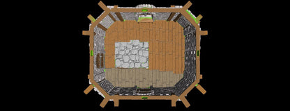 Fantasy Tabletop Workshop Model Interior or Exterior and Furniture for Interior! {By 3DArtGuy}