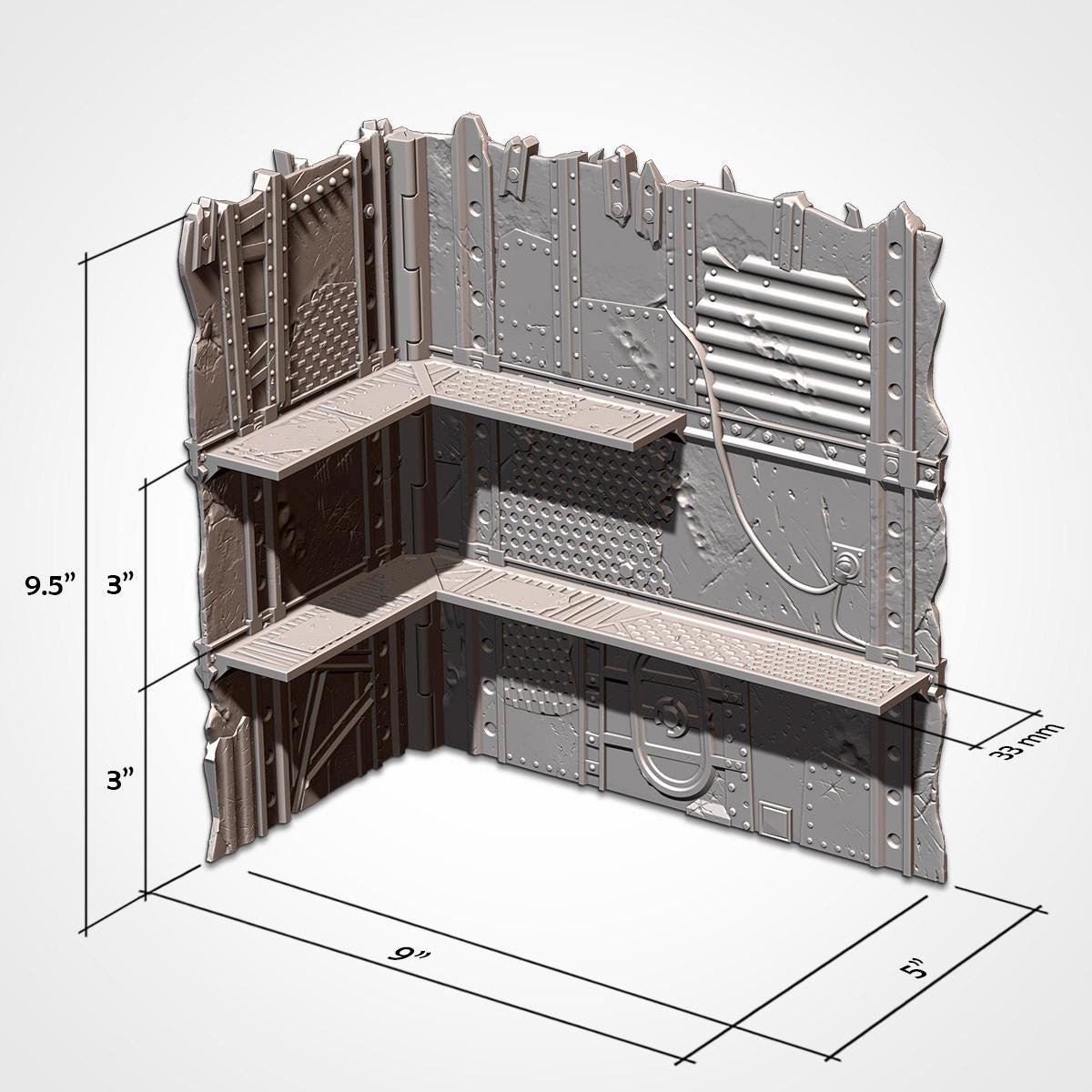 WTC Official Orcs Foldable Terrain Full Tournament READY Sets / Pieces - Official {TxarliFactory} Set (10th Edition)