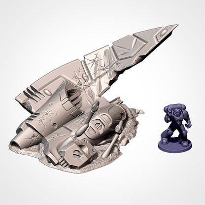 Xeno Crashed Ships Terrain
