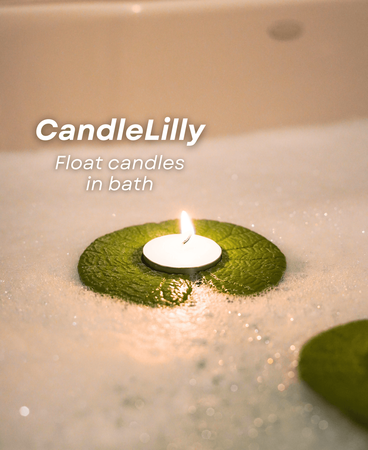 Floating Wine Lily & Candle Lily Bath Set – product image 5