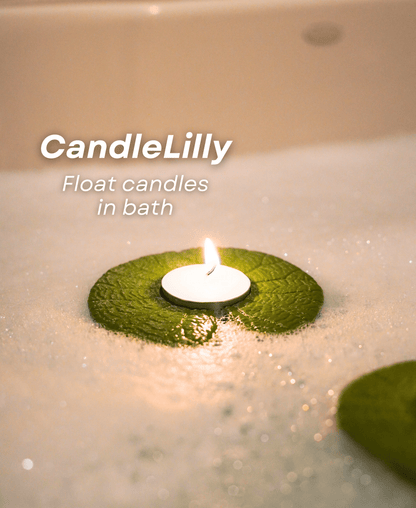 Floating Wine Lily & Candle Lily Bath Set – product image 5