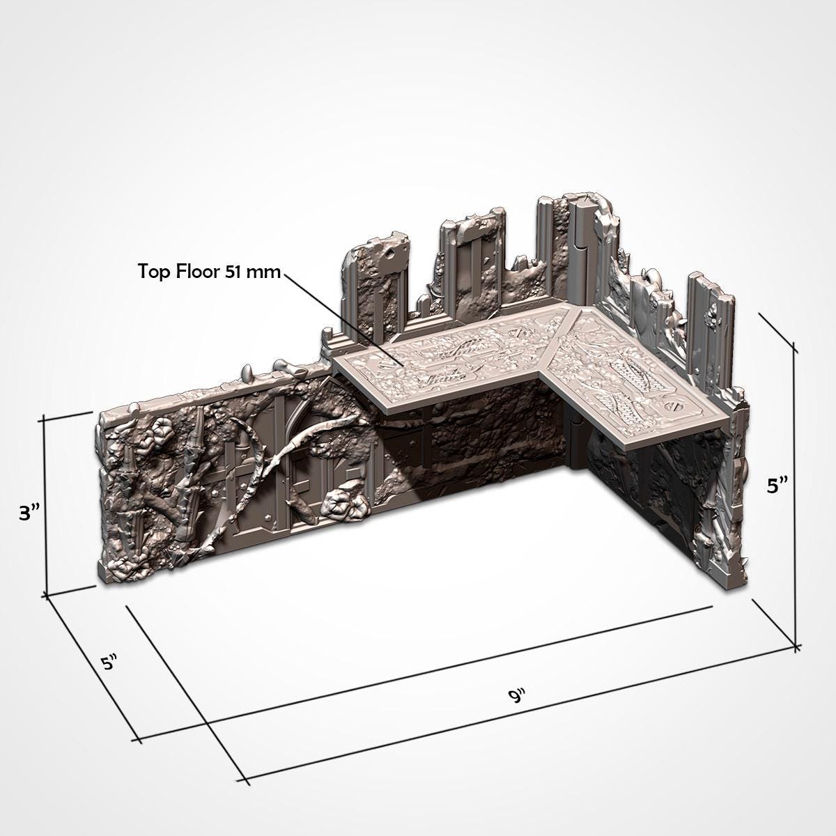 WTC Official ’Nids Foldable Terrain Full Tournament READY Sets / Pieces - Official {TxarliFactory} Set (10th Edition)