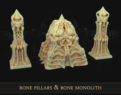 The Fortress of Steel and Bone Crossroads 3D printed tabletop terrain by 3DHexes – view 6