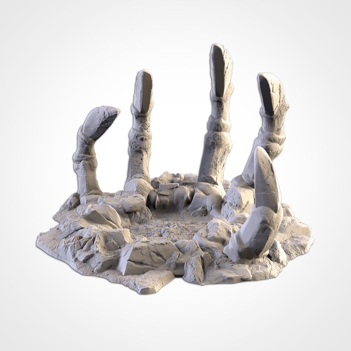 Gigantic Bones Terrain – Massive Skeletal Remains for Wargaming {By TxarliFactory}