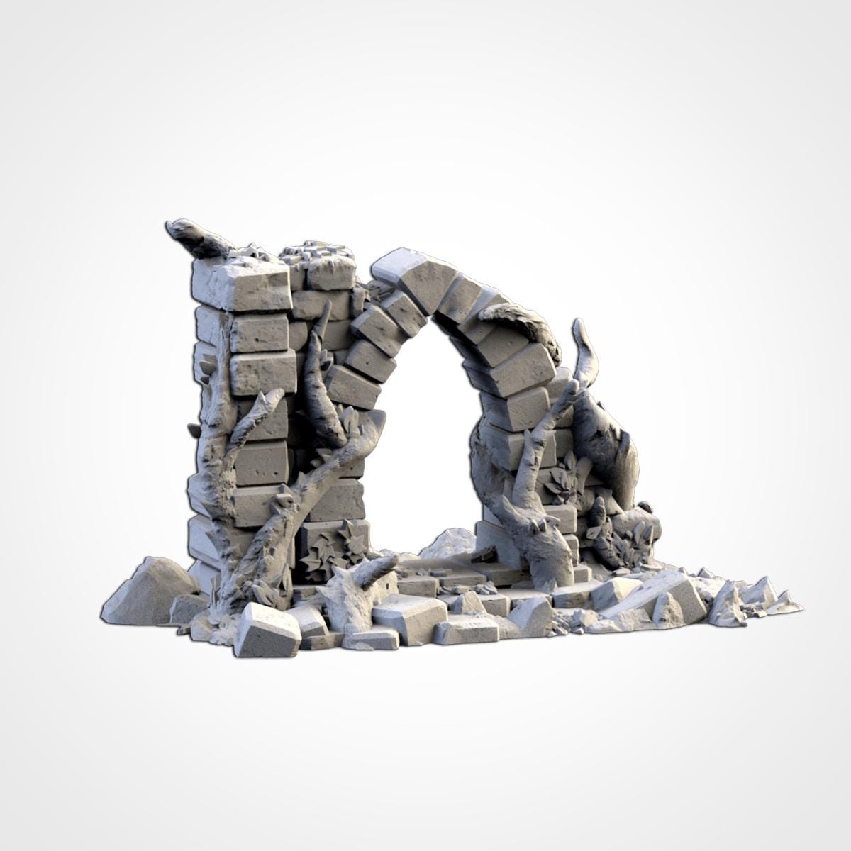 Abandoned City Ruins - Modular Terrain {By TXARLIFACTORY}