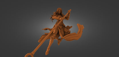 Hope Angel Fantasy Model (Demon Optional) 50mm 75mm 100mm 150mm {By 3DArtGuy}