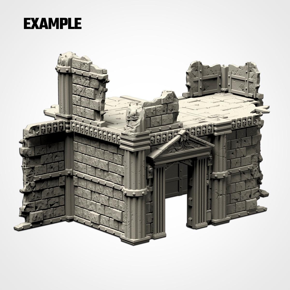The Last Temples Modular Gothic Ruins Terrain {By TxarliFactory}