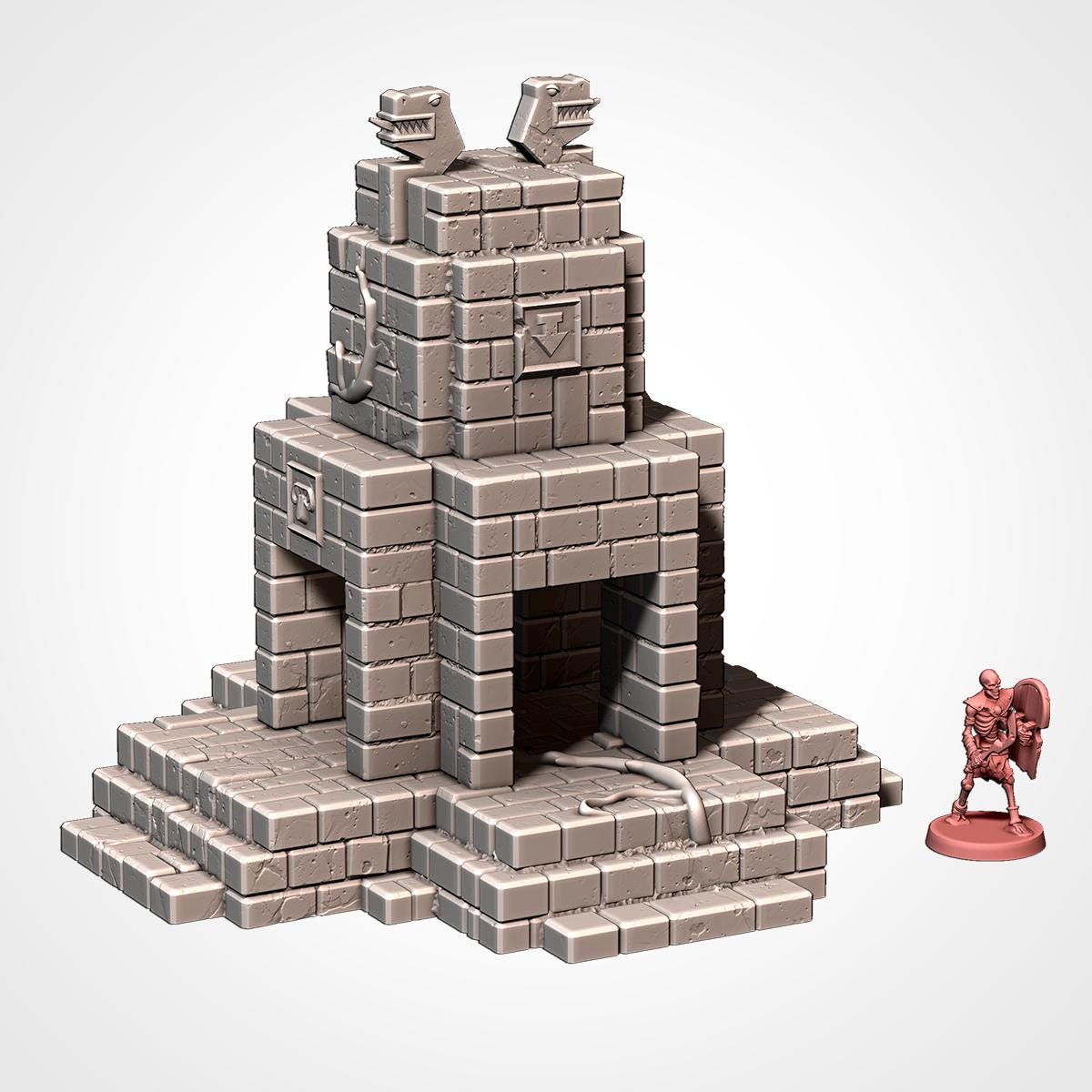 City in the Jungle – Ancient Ruins Terrain Set