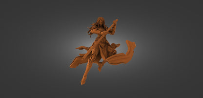 Hope Angel Fantasy Model (Demon Optional) 50mm 75mm 100mm 150mm {By 3DArtGuy}