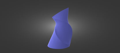 The Quiet Spiral Vase