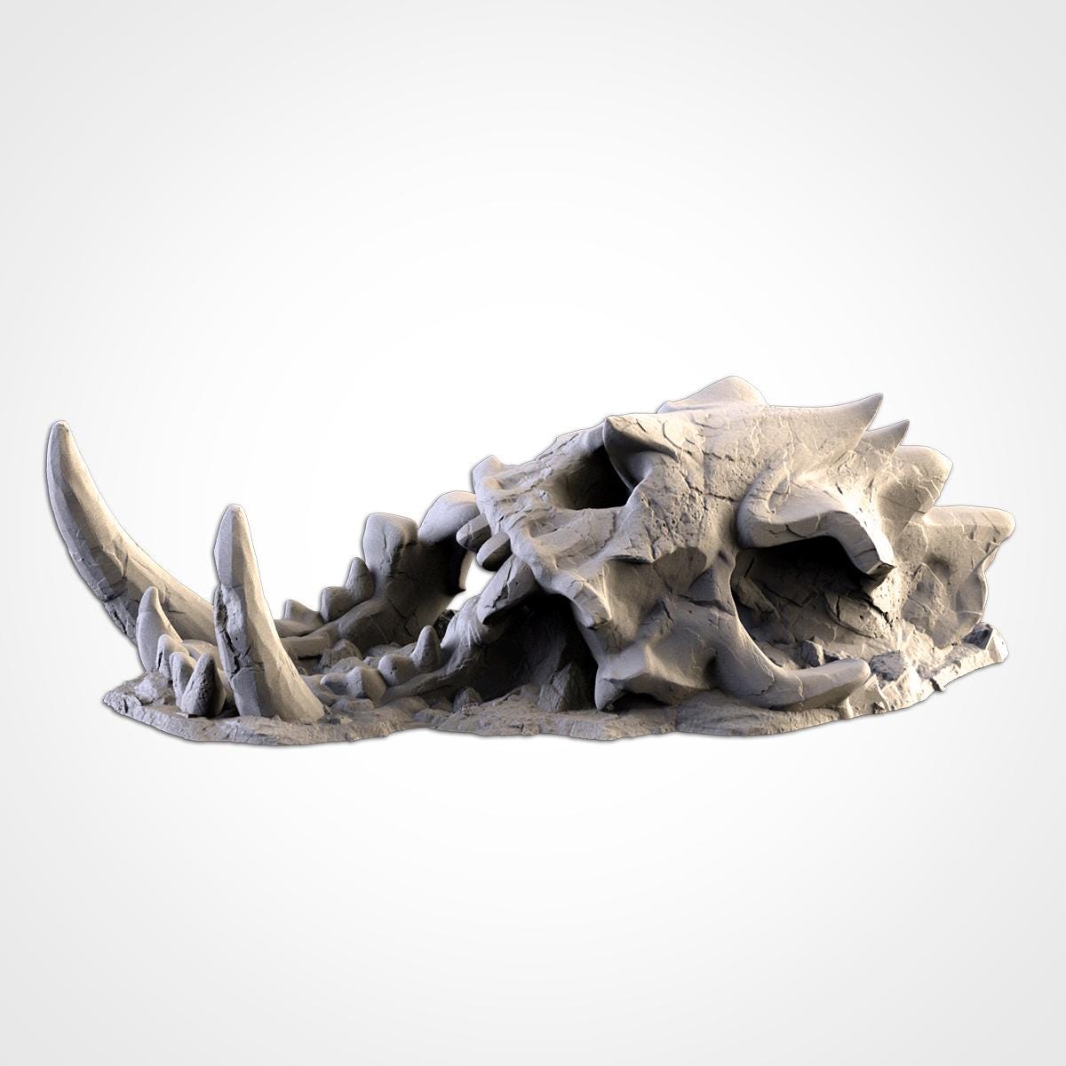 Gigantic Bones Terrain – Massive Skeletal Remains for Wargaming {By TxarliFactory}