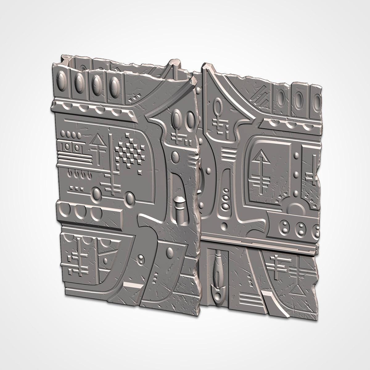 WTC Official Eldar Foldable Terrain Full Tournament READY Sets / Pieces - Official {TxarliFactory} Set (10th Edition)