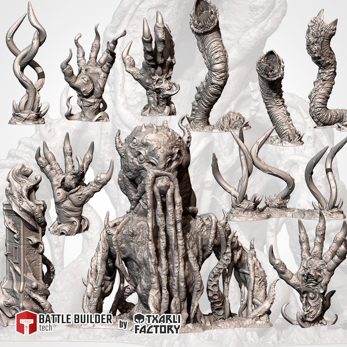 Hellish Terrain Full Set or Pieces {By TxarliFactory}