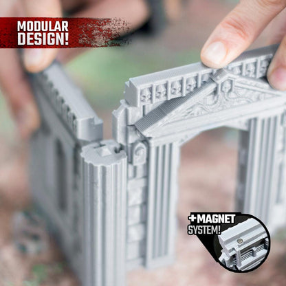The Last Temples Modular Gothic Ruins Terrain {By TxarliFactory}