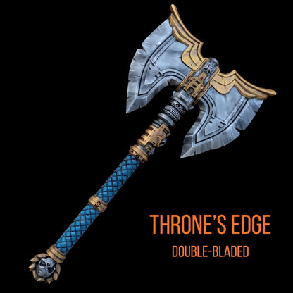 Fantasy Axe Cosplay - Modular Blade Design With Raven Head Detail | Eternal Forge Collection
