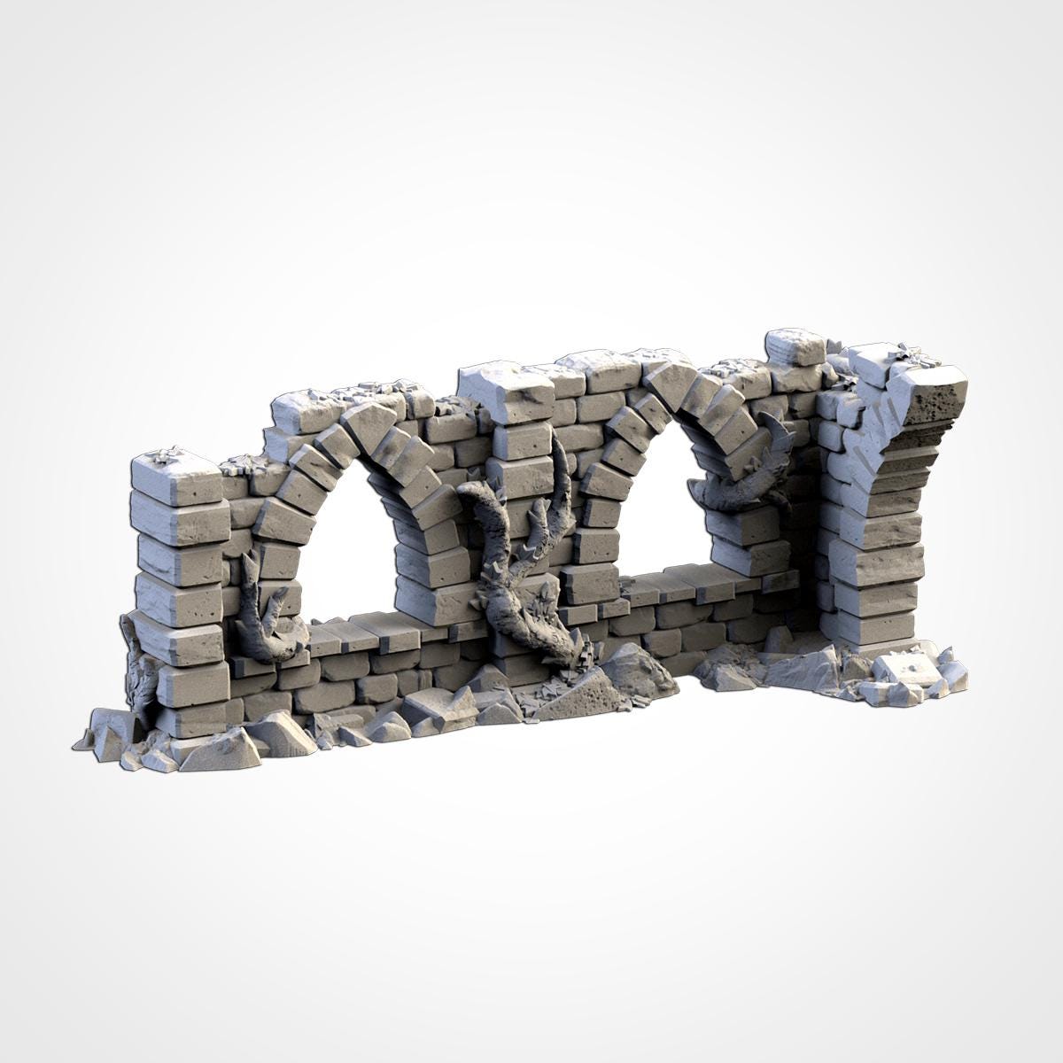 Abandoned City Ruins - Modular Terrain {By TXARLIFACTORY}