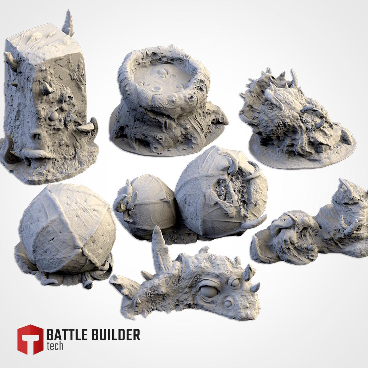Rotten Terrain - Scatter Terrain {By TxarliFactory}