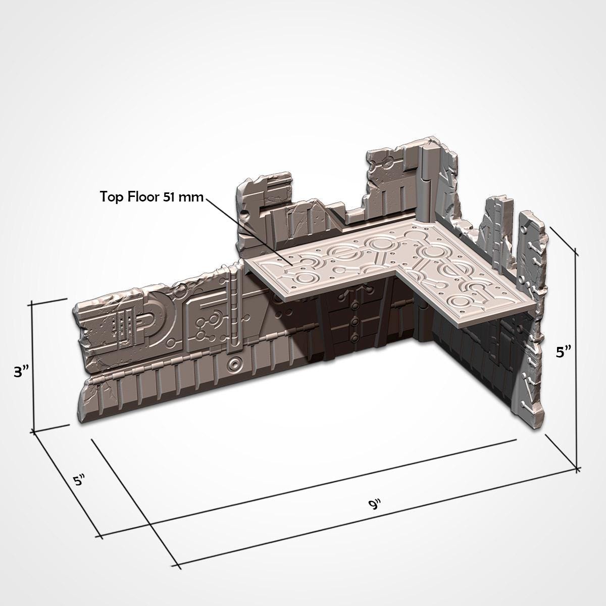 WTC Official Necromaton Foldable Terrain Full Tournament READY Sets / Pieces - Official {TxarliFactory} Set (10th Edition)