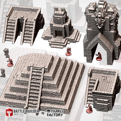 City in the Jungle – Ancient Ruins Terrain Set