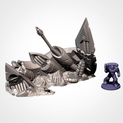 Xeno Crashed Ships Terrain