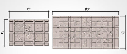 Classic Ruins Wargaming Terrain Set or Pieces WTC Approved  {By TxarliFactory}