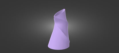 The Quiet Spiral Vase