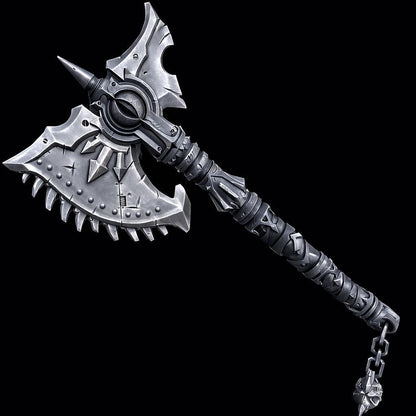 Fantasy Cosplay Axe - Double Or Single Bladed Modular Prop Weapon With Detailed Sculpted Textures