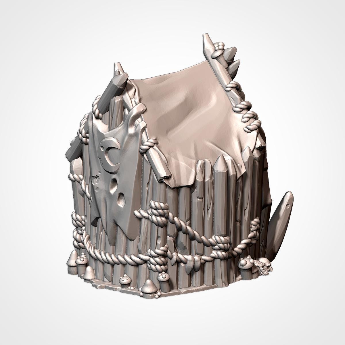 Goblin Camps – Full Fantasy Tribal Terrain Set by {TXARLIFACTORY}