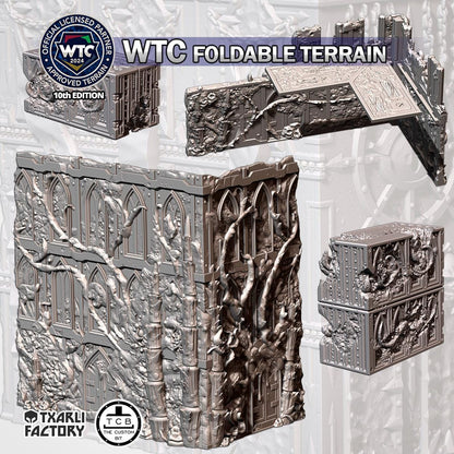 WTC Official ’Nids Foldable Terrain Full Tournament READY Sets / Pieces - Official {TxarliFactory} Set (10th Edition)