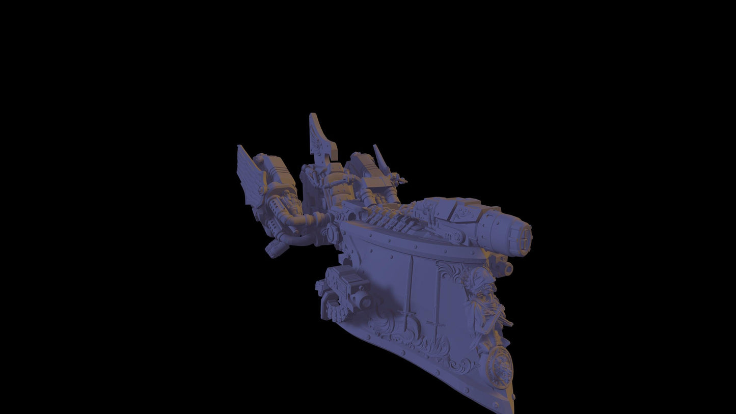 Hoverbike with Soldier 5 Variant Options